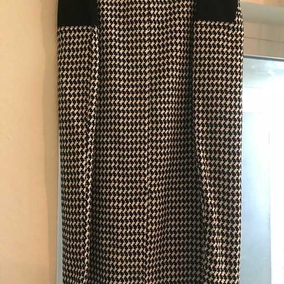 Houndstooth Pencil Skirt Career Office Work‎ Business Professional - Picture 3 of 9